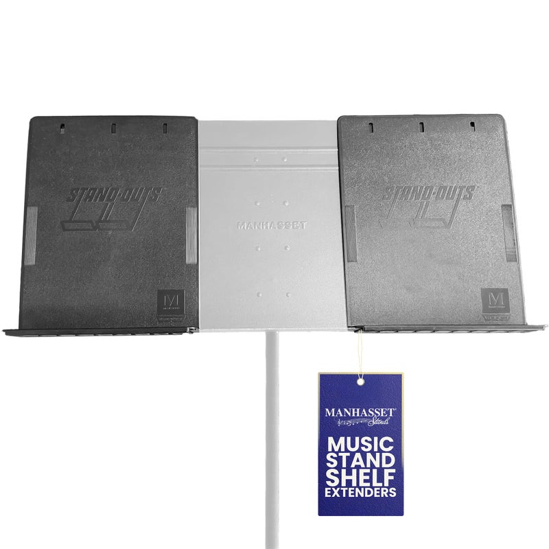 MANHASSET M91 Pair Music Stand-Out Shelf Extenders - Image 1